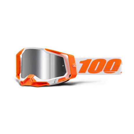 _100% Brillen Racecraft 2 Orange Verspiegelten Gläsern | 50010-00013-P | Greenland MX_