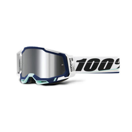 _100% Brillen Racecraft 2 Verspiegelten Gläsern | 50010-00011-P | Greenland MX_
