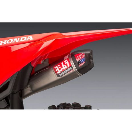 _Yoshimura Komplettauspuff Anlage Inox RS12 Honda CRF 450 R/RX 21-.. | 225850S320 | Greenland MX_