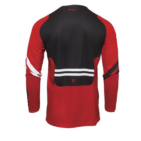 _Thor Pulse Cube Jersey Rot/Weiss | 29106553-P | Greenland MX_