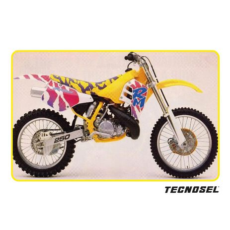 _Tecnosel Aufkleber Kit Replica OEM Suzuki 1992 RM 125/250 89-92 | 23V00 | Greenland MX_