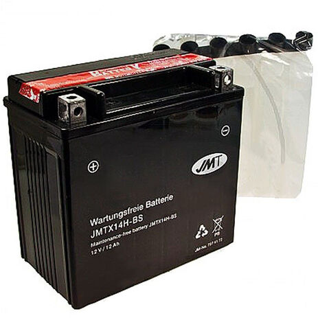 _JMT Wartungsfreie Batterie YTX14H-BS | 7074172 | Greenland MX_
