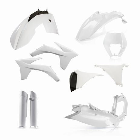 _Acerbis Plastik Kit KTM EXC/EXC-F 12-13 Weiß | 0016234.030-P | Greenland MX_