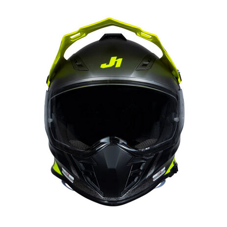 _Just1 J-34 Pro Outerspace Helm Schwarz/Gelb Fluo | 607005019400302-P | Greenland MX_