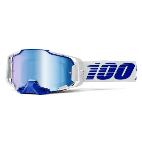 _100% Armega M2 Brillen Verspiegelten Gläsern Blau | 50005-00031-P | Greenland MX_