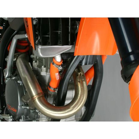 _DRC Kühlerschläuche-Set KTM SX 250 2019 Husqvarna TC 250 2019 Orange | D47-01-910 | Greenland MX_