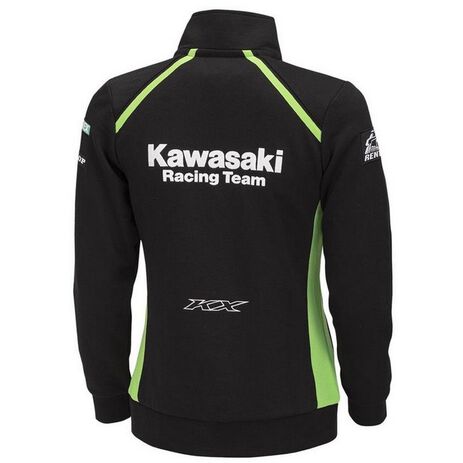 _Kawasaki MXGP 2024 Damen Sweatshirt mit Reißverschluss | 166MXF2410-P | Greenland MX_