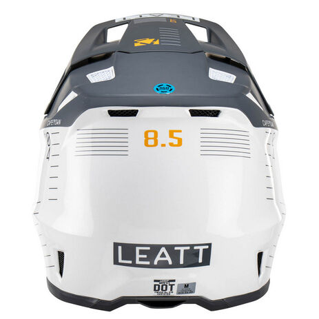 _Helm mit Brille Leatt Moto 8.5 Grau | LB1023010350-P | Greenland MX_