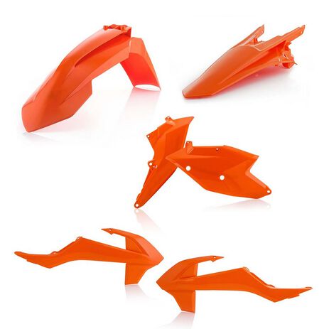 _Acerbis KTM EXC/EXC-F 17-19 Plastik Kit Orange | 0022370.011.016-P | Greenland MX_