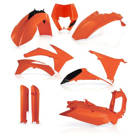 _Acerbis Plastik Kit KTM EXC/EXC-F 12-13 Orange | 0016234.010-P | Greenland MX_