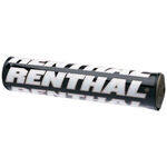 _Renthal Square Handlebar Pad Mini SX 50 180 mm Schwarz/White | P216 | Greenland MX_