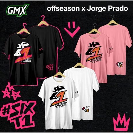 _World Champion MXGP Jorge Prado Offizielles T-Shirt | JPG1-WC23CBK-P | Greenland MX_