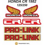 _OEM-Aufkleber-Kit Honda CR 125/250 R 1982 | VK-HONDCR1250R82 | Greenland MX_