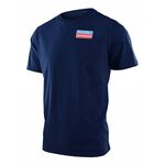 _Troy Lee Designs Gas Gas Team T-Shirt Navy Blau | 701598002-P | Greenland MX_