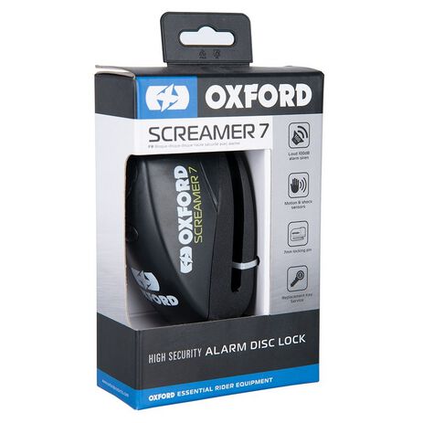 _Oxford Screamer Disc-Schloss mit Alarm (7mm) | LK289-P | Greenland MX_