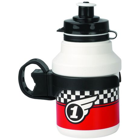 _Polisport Kit Flaschenhalter Rotative Junior + Trinkflasche Kinder Race | 8644200117 | Greenland MX_