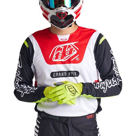 _Troy Lee Designs GP Pro Blends Jersey Weiss/Rot | 377027032-P | Greenland MX_
