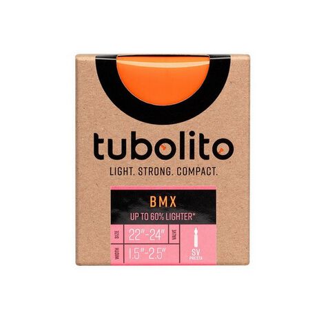 _Tubolito Schlauch Tubo BMX (22"-24" X 1.5"- 2.5") Presta 42 mm | TUB33000099 | Greenland MX_