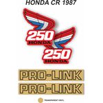 _OEM-Aufkleber-Kit Honda CR 250 R 1987 | VK-HONDCR250R87 | Greenland MX_