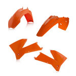 _Acerbis Plastik Kit KTM EXC 125/200/250/300 05-07 EXC-F 250/400 05-07 Orange | 0008193.010 | Greenland MX_