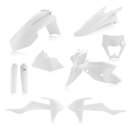 _Acerbis Plastik Kit KTM EXC/EXC-F 17-19 Weiß | 0022371.030-P | Greenland MX_