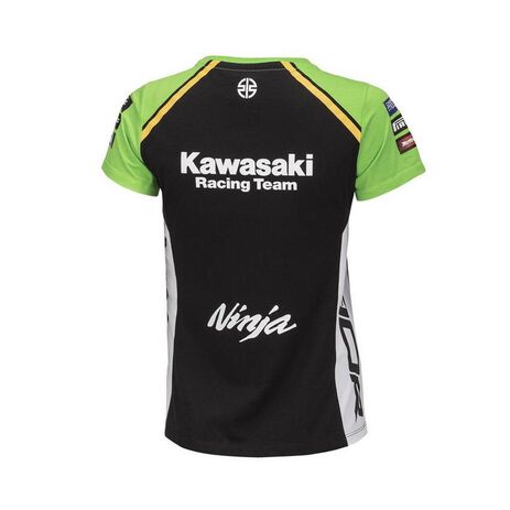 _Kawasaki WSBK 2024 Damen-T-Shirt Grün | 177WBF24101S-P | Greenland MX_