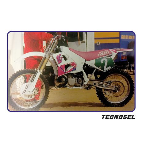 _Tecnosel AufkleberKit + Sitzbankbezug Replica OEM Yamaha 1992 YZ 250 91-92 | 82V00 | Greenland MX_