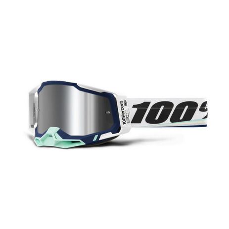 _100% Brillen Racecraft 2 Verspiegelten Gläsern | 50010-00011-P | Greenland MX_