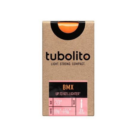 _Tubolito Schlauch Tubo BMX (20" X 1-1/8" - 1-3/8) Presta 42 mm | TUB33000093 | Greenland MX_