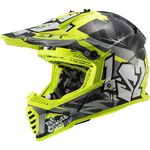 _LS2 MX437 Fast II Crusher Kinder Helmet Gelb | 46437J3412L-P | Greenland MX_