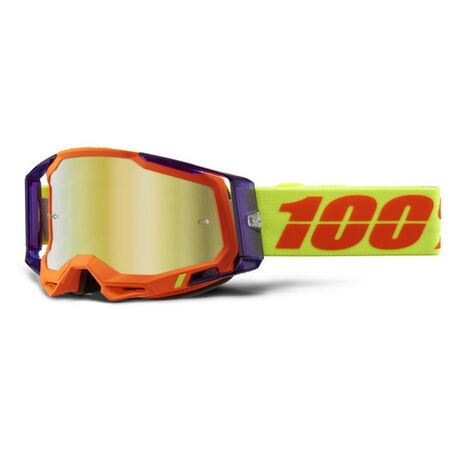_100% Brillen Racecraft 2 Panam Verspiegelten Gläsern | 50010-000-21-P | Greenland MX_