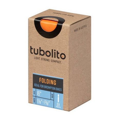 _Tubolito Schlauch Tubo Folding (16" X 1-1/8" - 1-3/8") Presta 42 mm | TUB33000101 | Greenland MX_