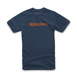 _Alpinestars Heritage Logo T-Shirt Navy Blau | 1213-72540-7093-L-P | Greenland MX_