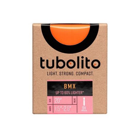 _Tubolito Schlauch Tubo BMX (20" X 1.5" - 2.5") Presta 42 mm | TUB33000097 | Greenland MX_