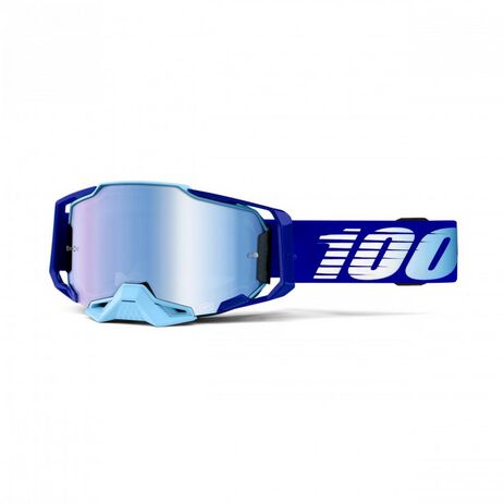 _100% Brillen Armega Mirror Lens Royal Blue | 50710-360 | Greenland MX_