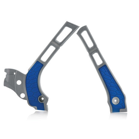 _Acerbis X-Grip Rahmenschutz Yamaha YZ/WR 125/250 06-17 Silber/Blau | 0021669.218 | Greenland MX_