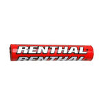 _Renthal Square Handlebar Pad Mini SX 50 180 mm Red/White | P225 | Greenland MX_