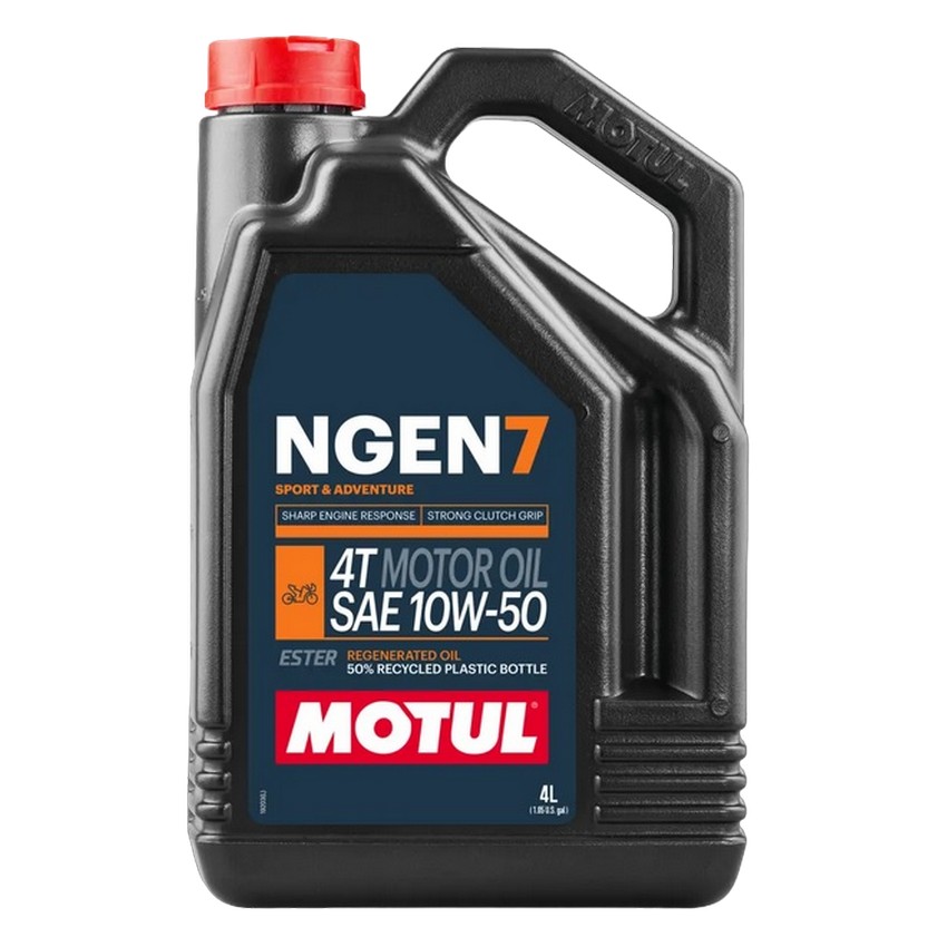 Motul Nachhaltiges Motoröl NGEN 7 10W50 4T 4 L